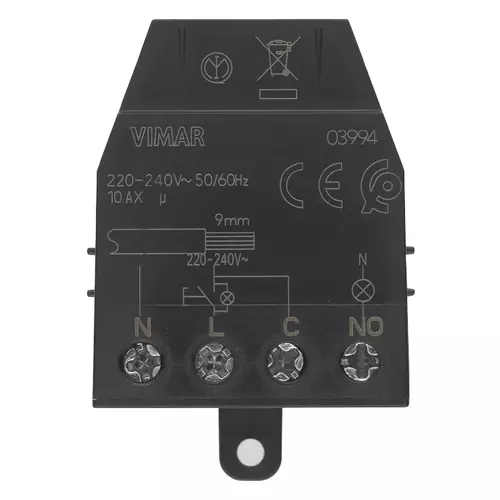 Vimar - 03994 - Module relais 4 bornes Quid 10AX