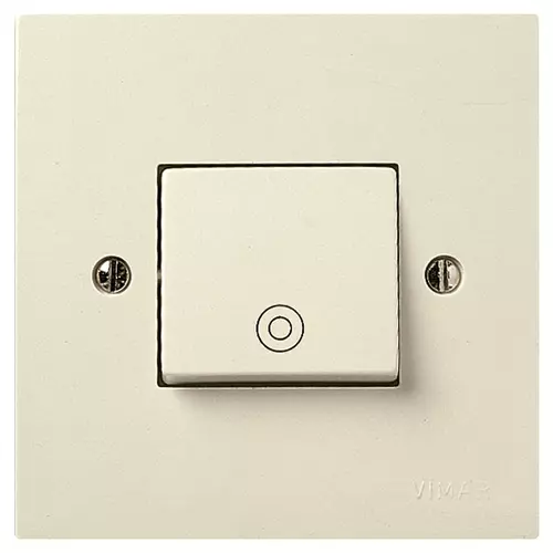 Vimar - 06240 - 1P NO 10A push button ivory