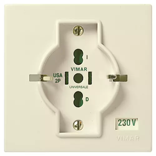 Vimar - 06416 - Πρίζα 2P+E 16Auniversal ασφαλείας ιβο