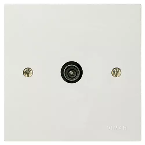 Vimar - 06456.01.B - Prise TV-RD-SAT directe 1dB mâle blanc
