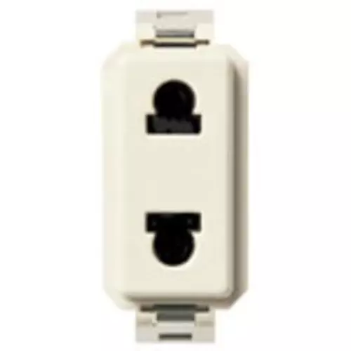 Vimar - 08192 - 2P 15A USA+EU outlet for ø4,8mm plug