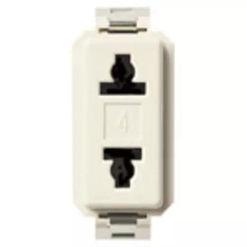 Vimar - 08193 - Steckdose 2P 15A USA+EU Stecker ø4mm