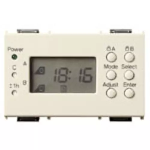 Vimar - 08485 - 2-channel programmable timer switch