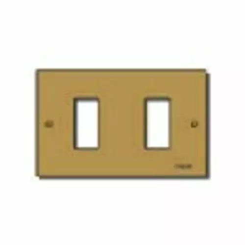 Vimar - 08536.BR - Plaque 2M alum. vis bronze