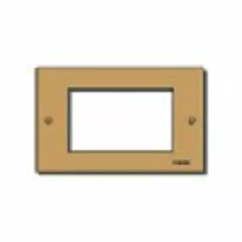 Vimar - 08557.BR - Plaque 3M spéc. alum. vis bronze