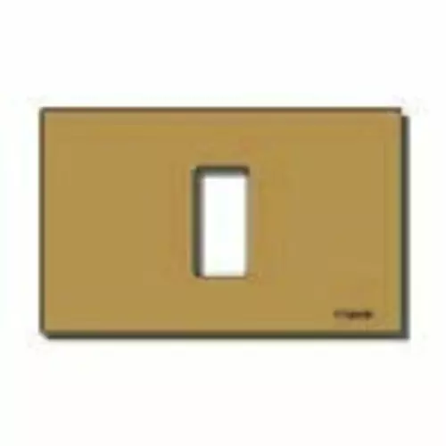 Vimar - 08635.BR - Plaque 1M alum. encliq. bronze