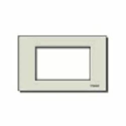 Vimar - 08657 - Plate 3sp.M alum. snapfix gold