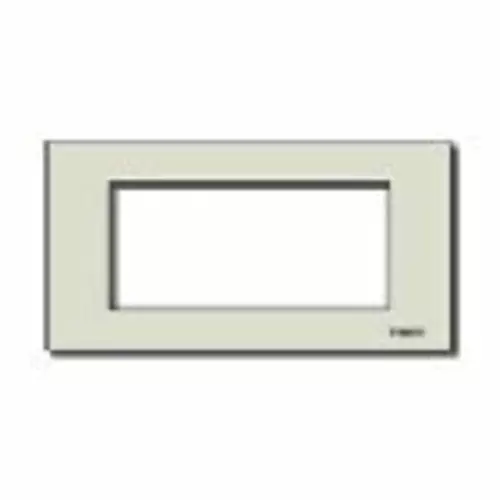 Vimar - 08658 - Plate 4sp.M alum. snapfix gold