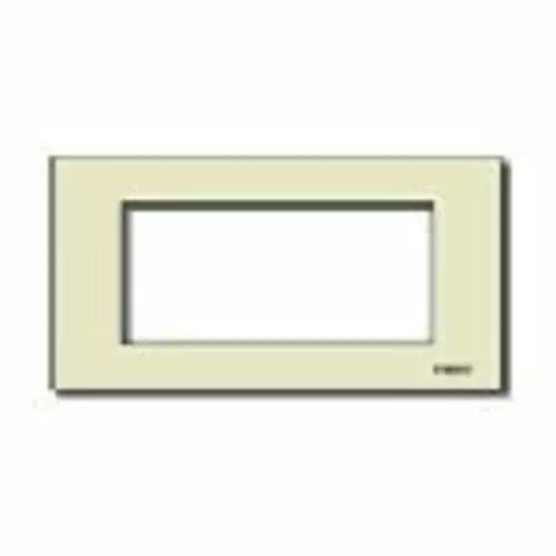 Vimar - 08658.A - Plate 4sp.M resin snapfix ivory