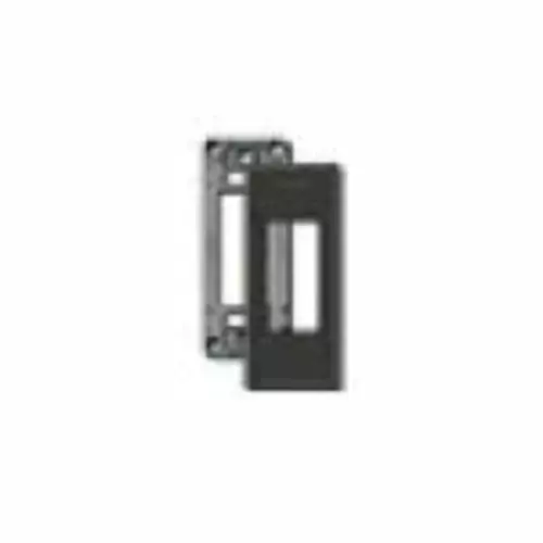 Vimar - 08951.N - Plaque+support 1Mhuiss.alum.encliq.noir