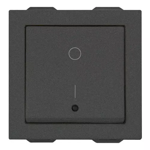 Vimar - 09020.CM - 2P 32A 1-way switch carbon matt