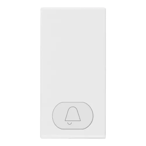 Vimar - 09021.C - Button 1M bell symbol white