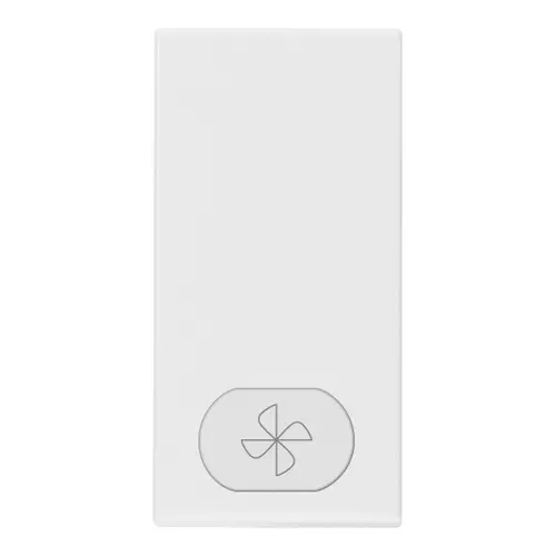 Vimar - 09021.F - Button 1M fan symbol white