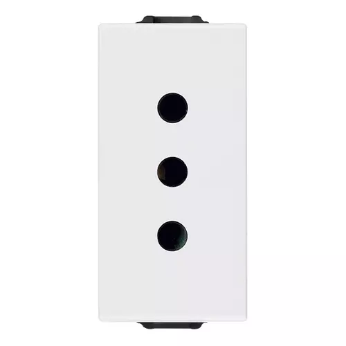 Vimar - 09201 - 2P+E 10A P11 outlet white