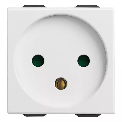 Vimar - 09240 - 2P+E 16A Israeli SICURY outlet white