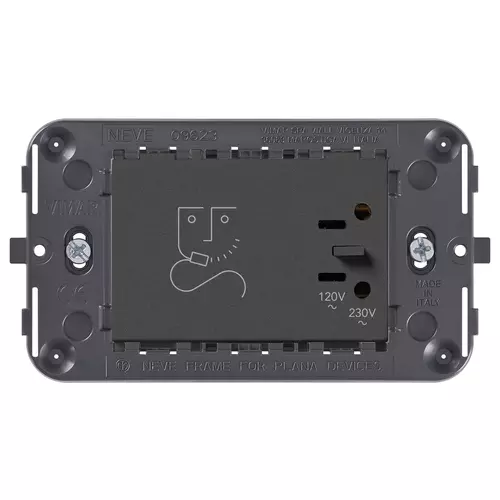 Vimar - 09290.CM - Toma para afeitadora 230V carbon matt