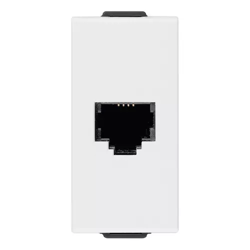 Vimar - 09320 - Phone jack RJ11 6/4 white