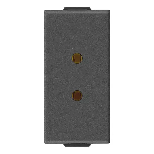 Vimar - 09330.CM - 2P 6A 24V SELV outlet carbon matt