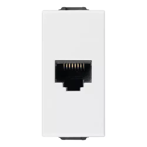 Vimar - 09339.14 - Prise RJ45 Netsafe Cat6 FTP blanc