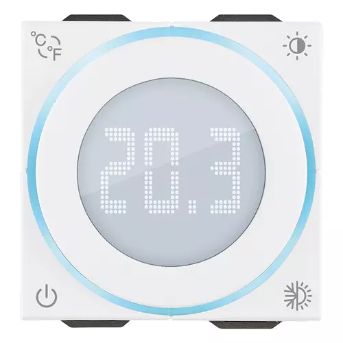 Vimar - 09470 - Dial thermostat 100-240V 2M white