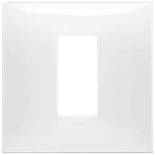 Vimar - 09661.01 - Plate 1centrMx2M techn.white
