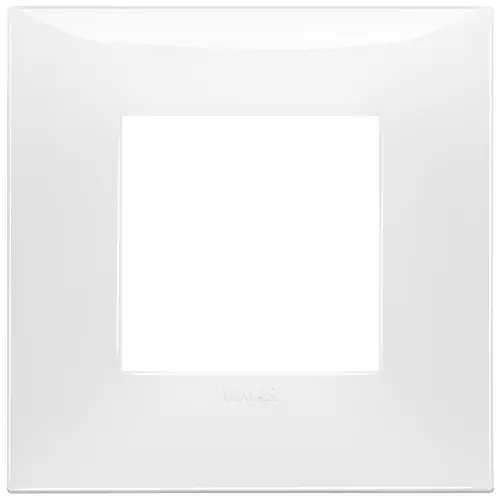 Vimar - 09662.01 - Placa 2M  tecno blanco