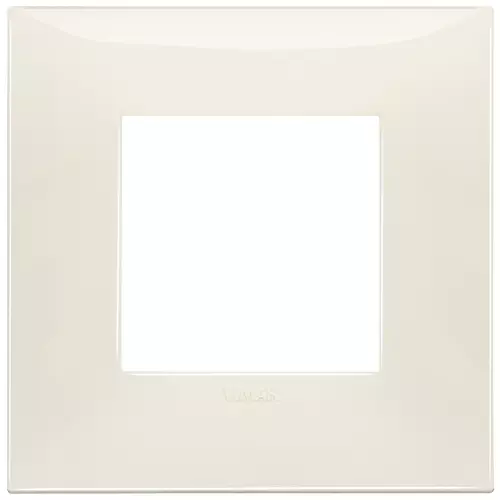 Vimar - 09662.02 - Plate 2M techn.ivory