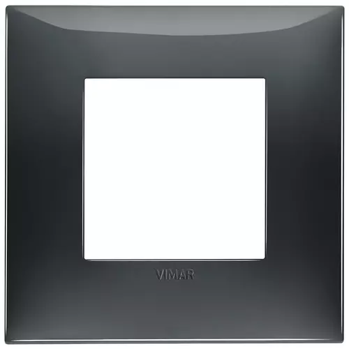 Vimar - 09662.03 - Placa 2M  tecno pizarra