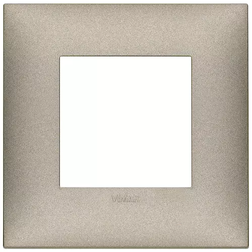 Vimar - 09662.23 - Plate 2M techn.matt titanium