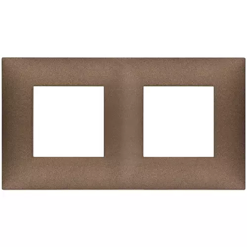 Vimar - 09664.24 - Placa 4M(2+2) x71 tecno cobre mate