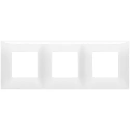 Vimar - 09666.01 - Plaque 6M(2+2+2) x71 techn.blanc