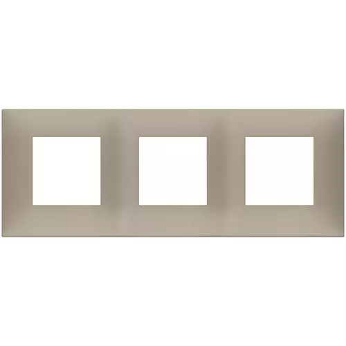 Vimar - 09666.12 - Plaque 6M(2+2+2) x71 techn.tourterelle