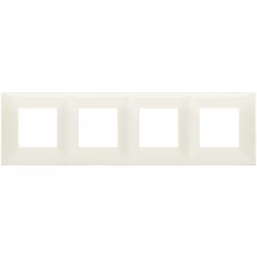 Vimar - 09668.02 - Plate 8M (2+2+2+2)x71 techn.ivory