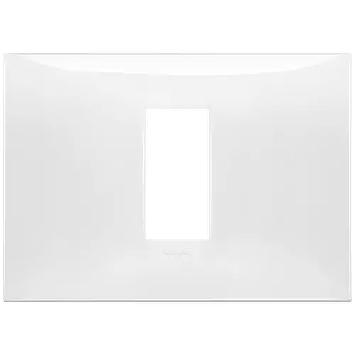 Vimar - 09671.01 - Placa 1Mcentr. tecno blanco