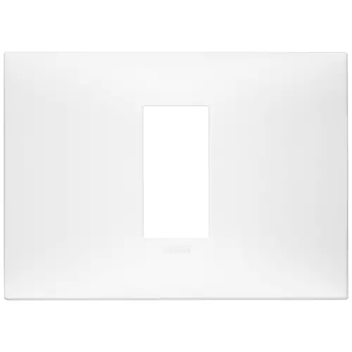 Vimar - 09671.11 - Plate 1centrM techn.matt white
