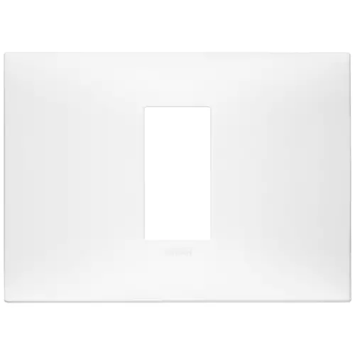 Vimar - 09671.11 - Plaque 1Mcentr. techn.blanc mat