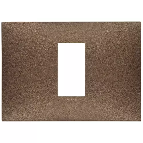 Vimar - 09671.24 - Plaque 1Mcentr. techn.cuivre mat