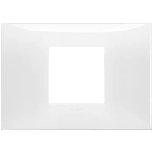 Vimar - 09672.01 - Plaque 2Mcentr. techn.blanc