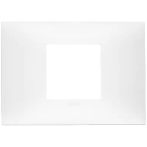 Vimar - 09672.11 - Plaque 2Mcentr. techn.blanc mat