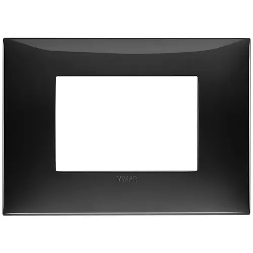 Vimar - 09673.04 - Placa 3M tecno negro