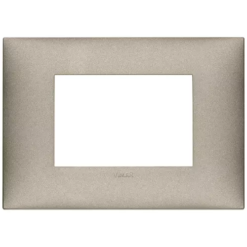 Vimar - 09673.23 - Plaque 3M techn.titane mat