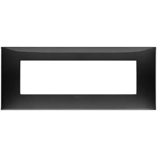 Vimar - 09677.04 - Plaque 7M techn.noir