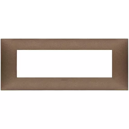 Vimar - 09677.24 - Plaque 7M techn.cuivre mat