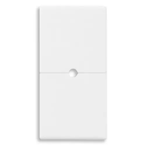 Vimar - 09755 - 2 botones medios 1Mpersonalizable blanco