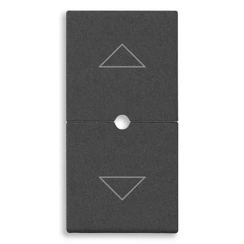 Vimar - 09755.2.CM - 2 demi-buttons 1M symb.flèches carbon m