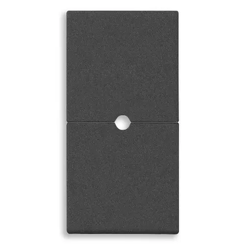 Vimar - 09755.CM - 2 demi-buttons 1M personnalisable carbon