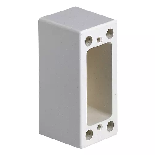 Vimar - 09956 - Surface-box+bottom 1M 40mm depth ivory