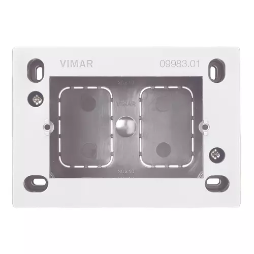 Vimar - 09983.01 - Aufputzdose 3M weiß