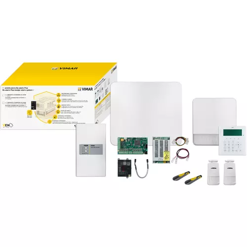 Vimar - 0K03801.02 - By-alarm Plus kit 65 zone+gateway IP/GSM