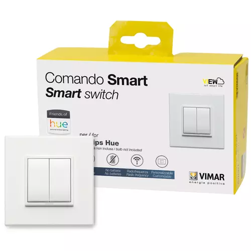 Vimar - 0K03906.03 - Kit Friends of Hue+plaque EikonEvo blanc